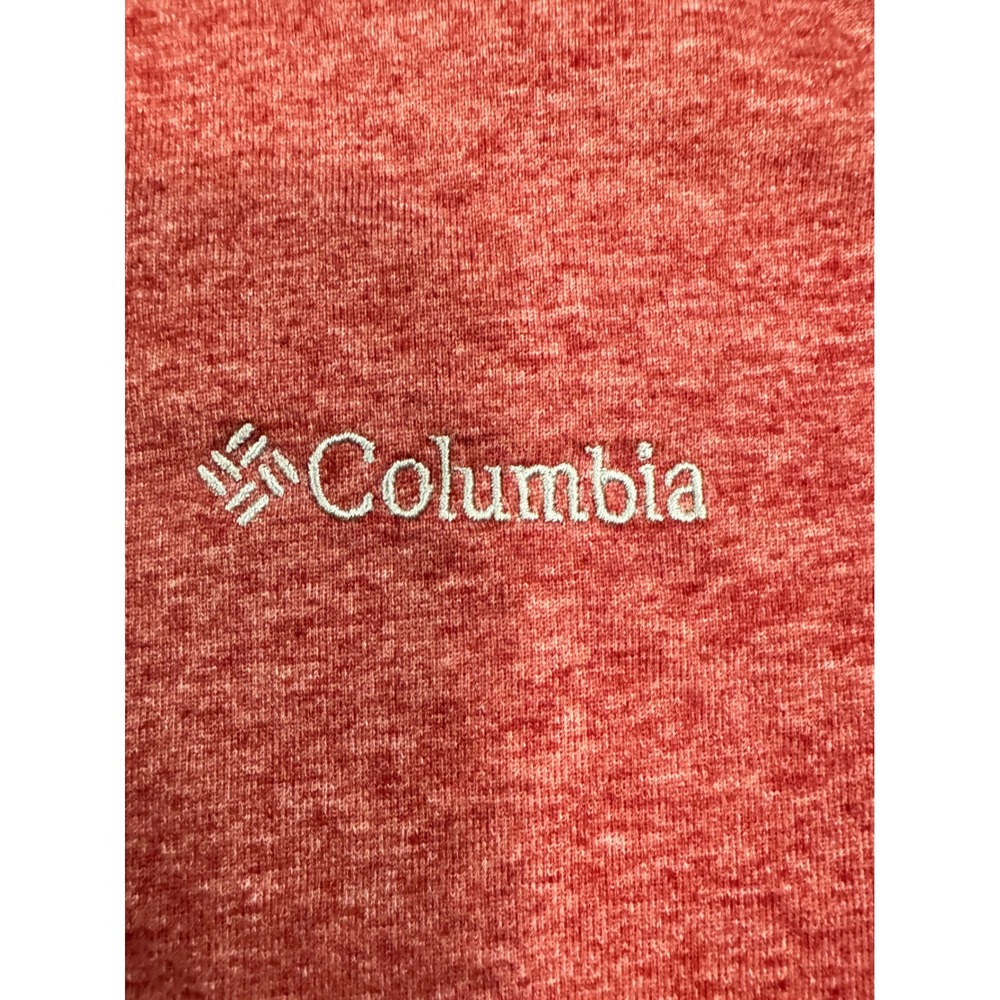 Columbia Omni-Wick Mens XL Long Sleeve Raglan Shirt Red Grey - Picture 3 of 7